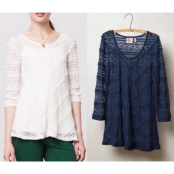 Anthropologie Tops - anthropologie lilka lace top